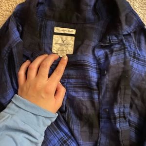 Bundle of plaid long sleeves